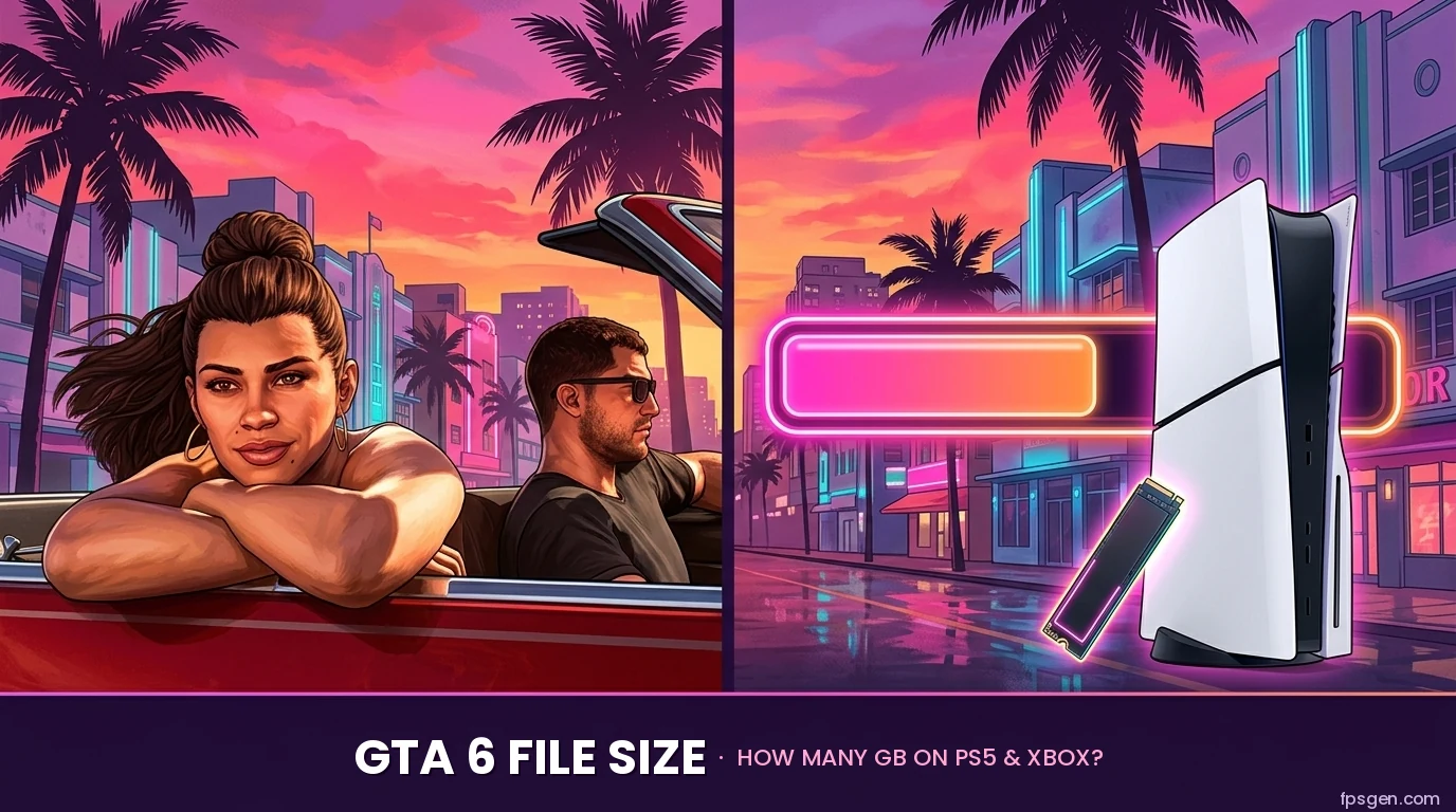 GTA 6 File Size: How Many GB on PS5 and Xbox?