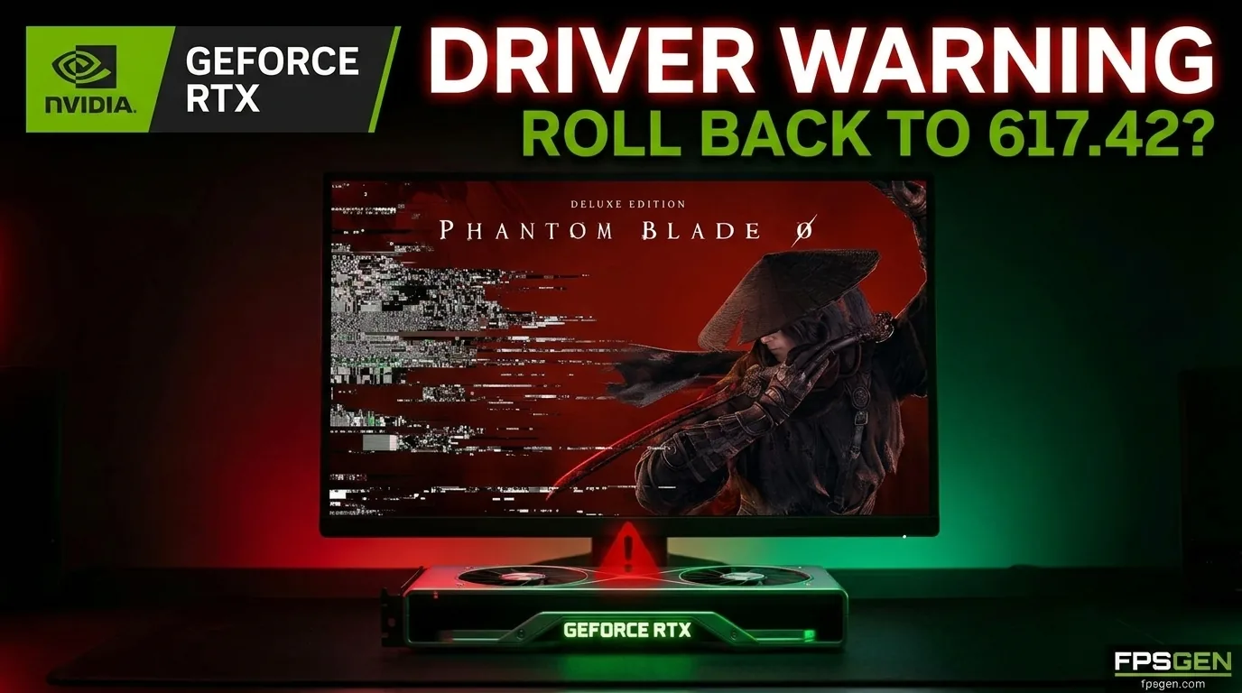 Phantom Blade Zero NVIDIA Driver: Roll Back to 617.42?